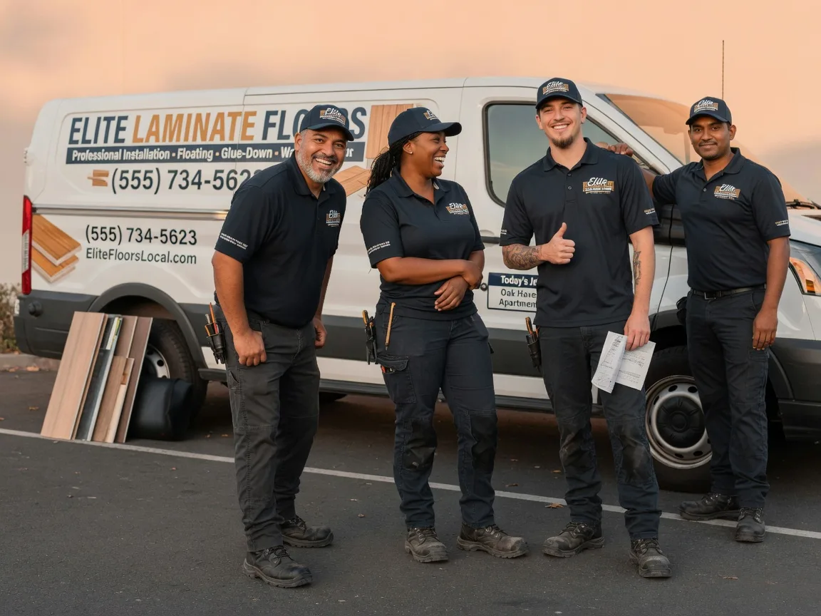 Laminate flooring installation company in Iowa, LA